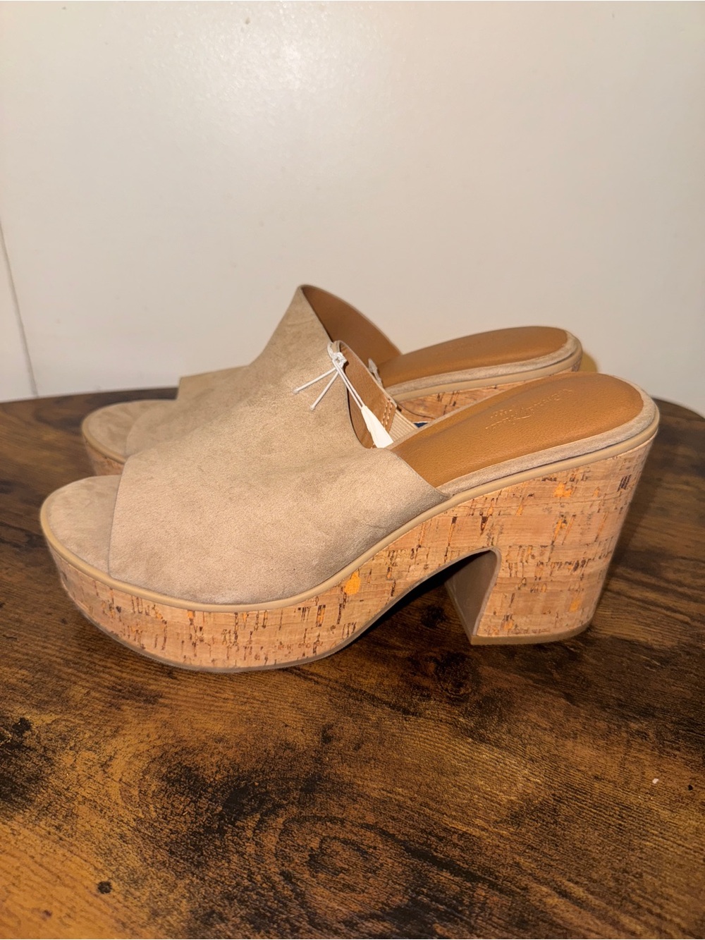 Women's Platform Mule Heels sz9